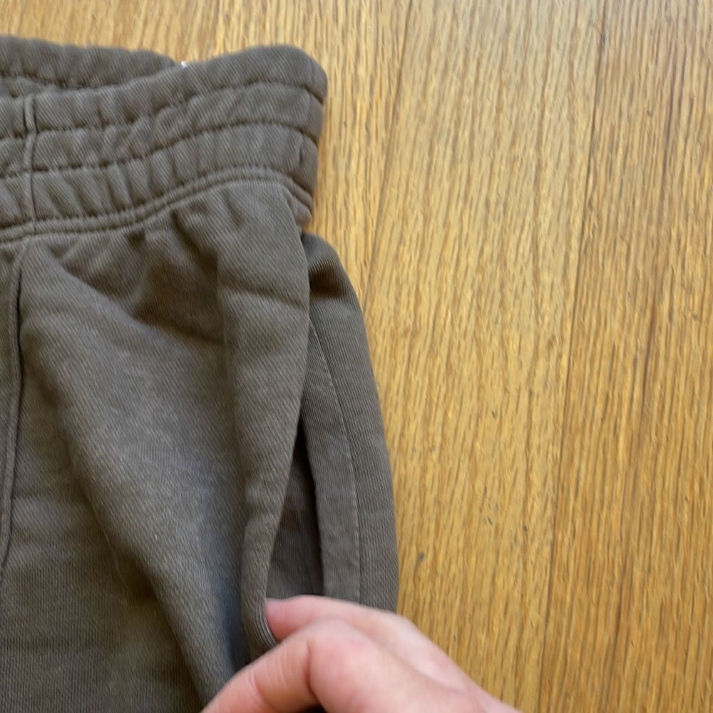 NWT Nike Essential Washed Fleece Mid-Rise Pants Brown Women XL(DD5630-004)$70 - Picture 6 of 11